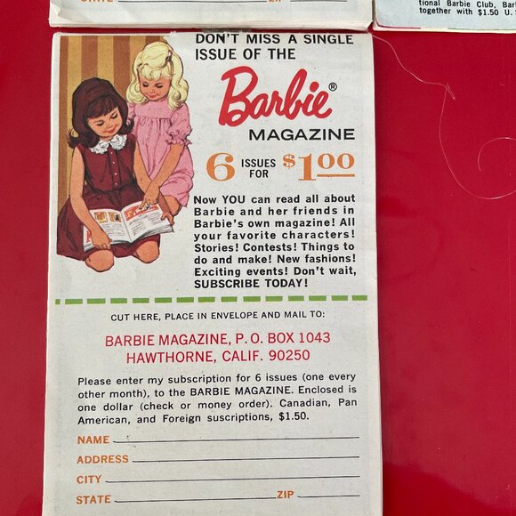 Barbie Booklets (3) The World of Barbie from 1965-1967 - Picture 7 of 8